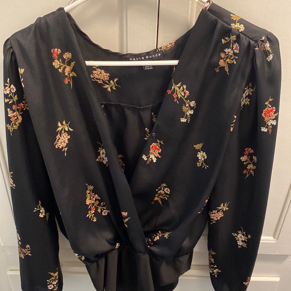 Haute Monde long sleeve bodysuit